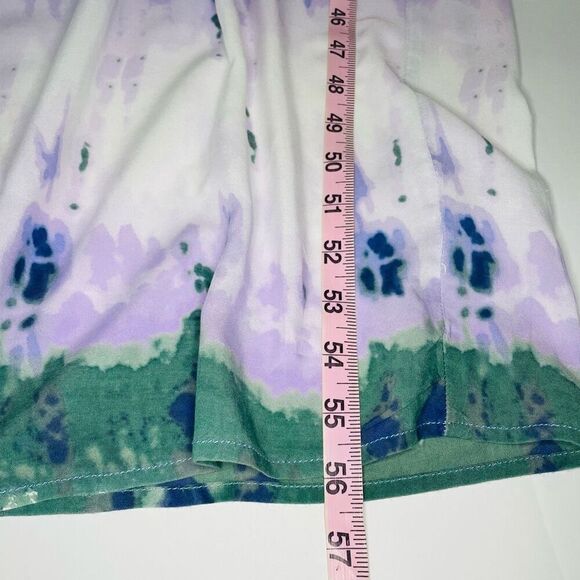 Beach Lunch Lounge Tie Dye Maxi Dress size Small - Picture 8 of 10